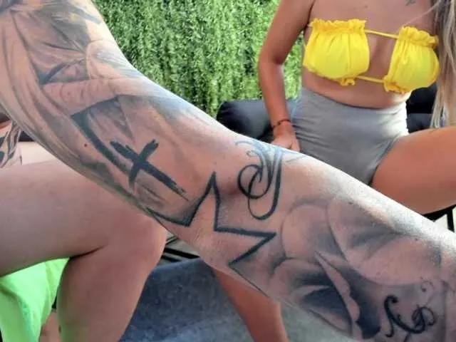 tattoo-couple on BongaCams 